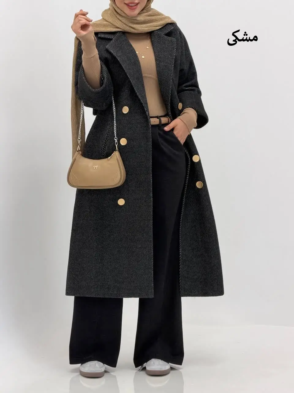 3723-پالتو فوتر نیلی